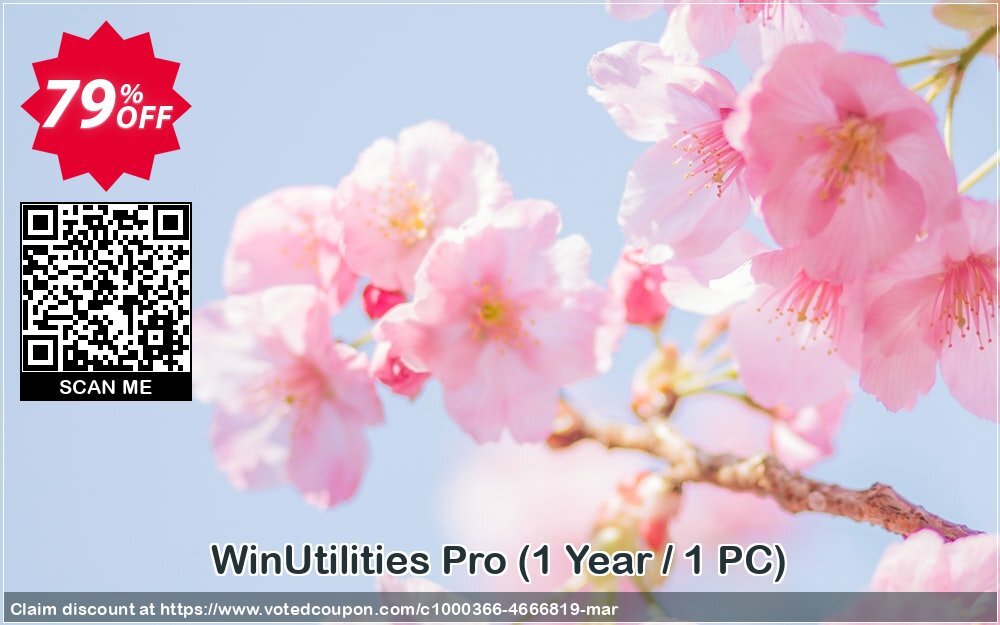 WinUtilities Pro, Yearly / 1 PC  Coupon, discount WinUtilities Pro (1 Year / 1 PC) dreaded sales code 2024. Promotion: dreaded sales code of WinUtilities Pro (1 Year / 1 PC) 2024