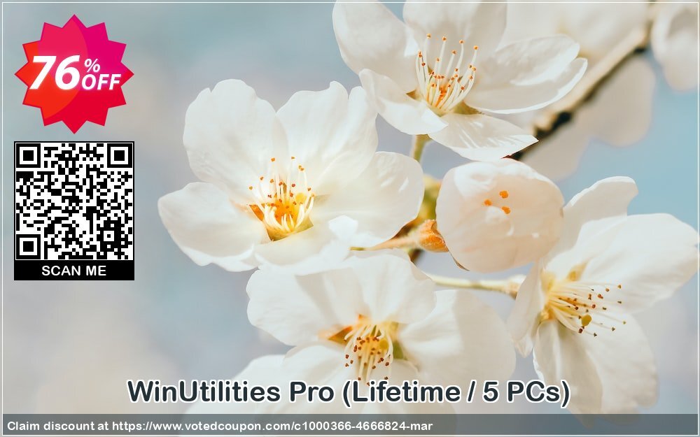 WinUtilities Pro, Lifetime / 5 PCs  Coupon, discount WinUtilities Pro (Lifetime / 5 PCs) awful discounts code 2024. Promotion: awful discounts code of WinUtilities Pro (Lifetime / 5 PCs) 2024