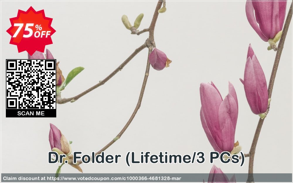 Dr. Folder, Lifetime/3 PCs  Coupon Code Apr 2024, 75% OFF - VotedCoupon