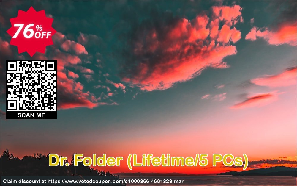 Dr. Folder, Lifetime/5 PCs  Coupon, discount Dr. Folder(Lifetime/5 PCs) impressive promotions code 2024. Promotion: impressive promotions code of Dr. Folder(Lifetime/5 PCs) 2024