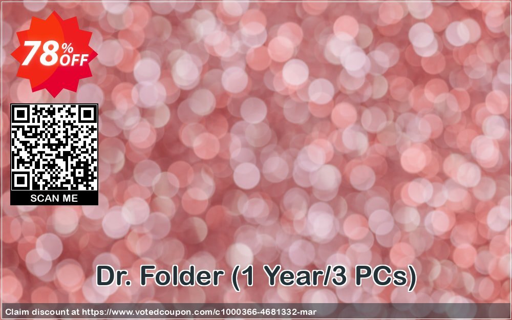 Dr. Folder, Yearly/3 PCs  Coupon Code Apr 2024, 78% OFF - VotedCoupon