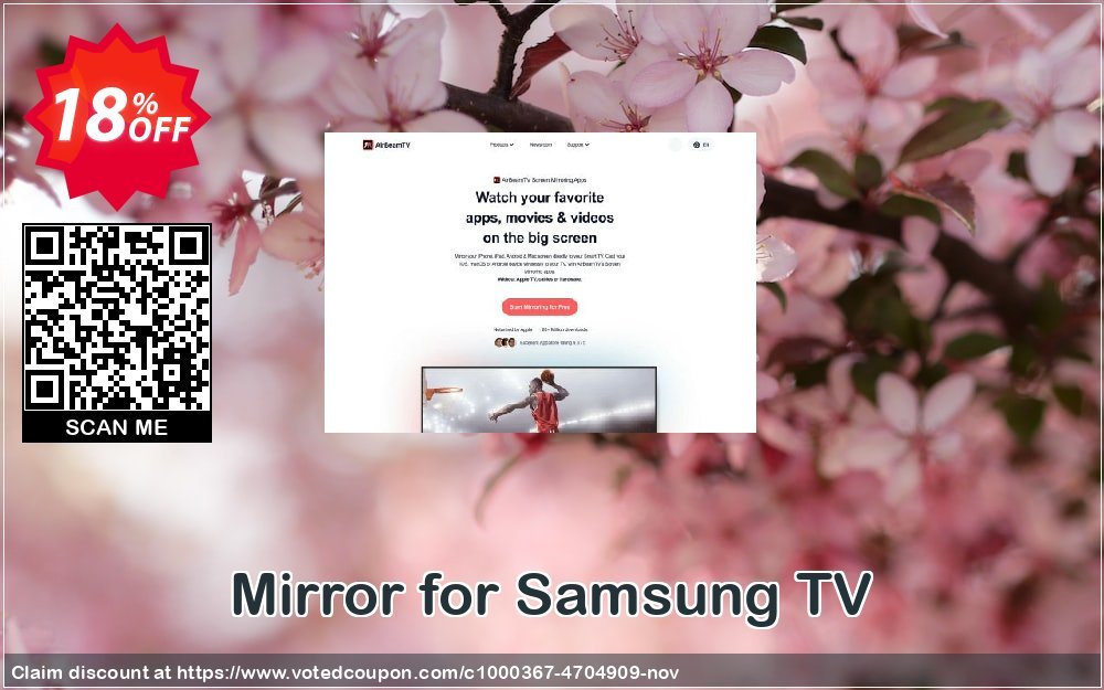 Mirror for Samsung TV Coupon, discount Mirror for Samsung TV wondrous promo code 2023. Promotion: wondrous promo code of Mirror for Samsung TV 2023