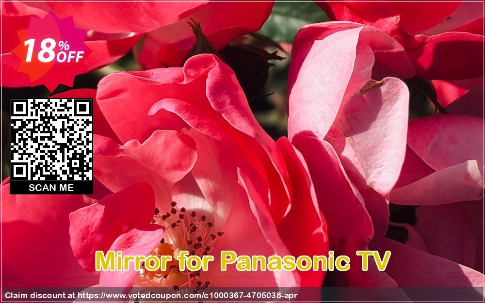 Mirror for Panasonic TV Coupon, discount Mirror for Panasonic TV staggering sales code 2024. Promotion: staggering sales code of Mirror for Panasonic TV 2024