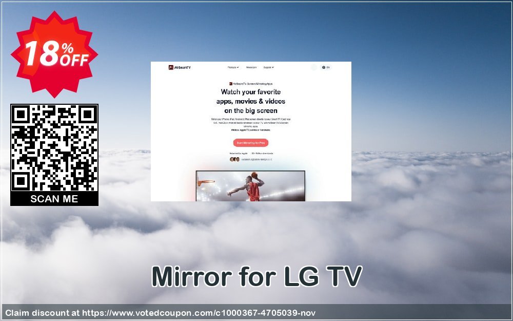 Mirror for LG TV Coupon, discount Mirror for LG TV imposing deals code 2023. Promotion: imposing deals code of Mirror for LG TV 2023