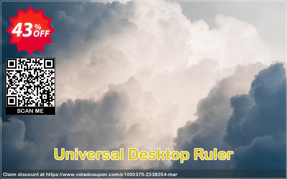 Universal Desktop Ruler Coupon, discount Universal Desktop Ruler marvelous sales code 2024. Promotion: marvelous sales code of Universal Desktop Ruler 2024