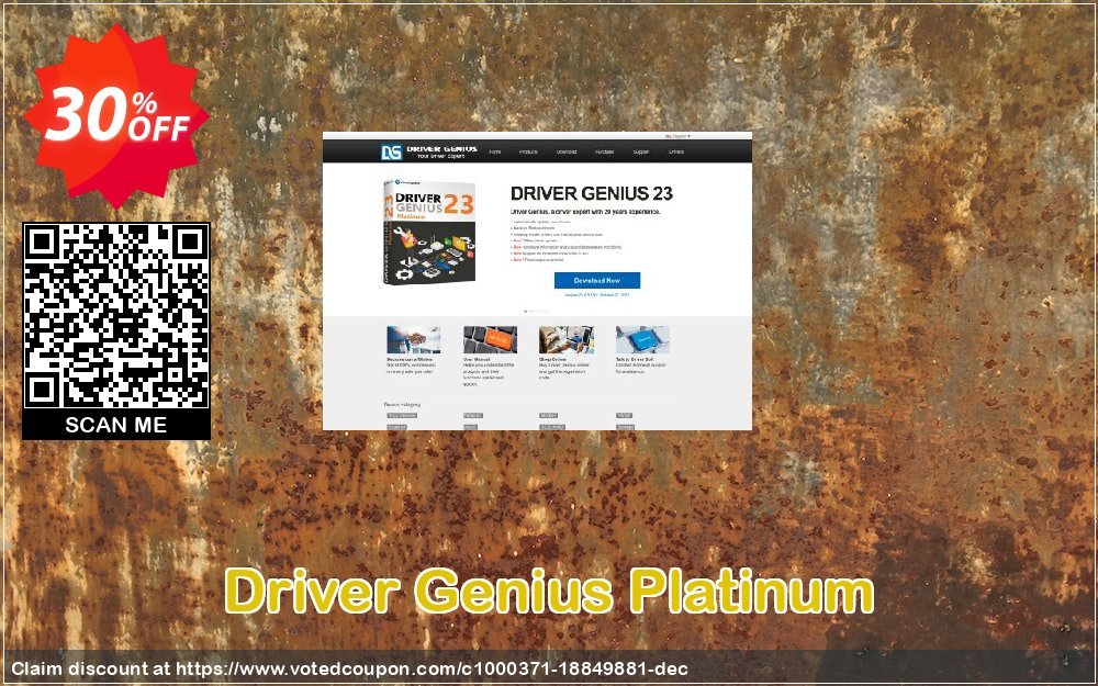Driver Genius Platinum Coupon, discount Driver Genius Platinum (1 year + 60 day subscription / 3 PCs) Wondrous promo code 2023. Promotion: Wondrous promo code of Driver Genius Platinum (1 year + 60 day subscription / 3 PCs) 2023