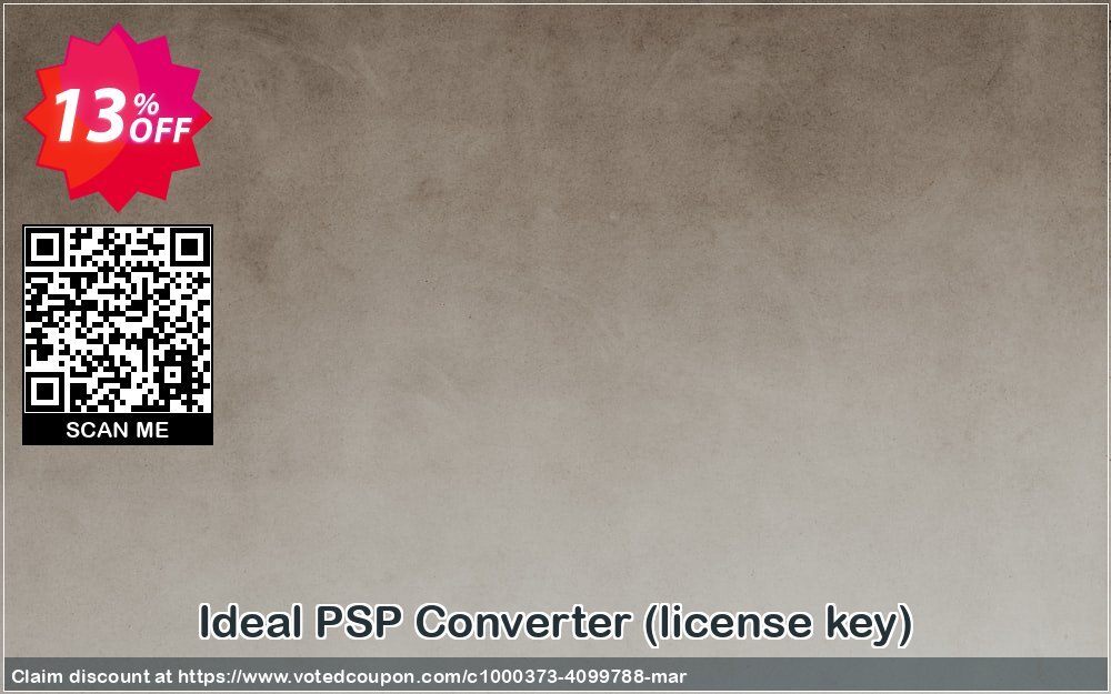 Ideal PSP Converter, Plan key  Coupon, discount Ideal PSP Converter (license key) exclusive discounts code 2024. Promotion: exclusive discounts code of Ideal PSP Converter (license key) 2024