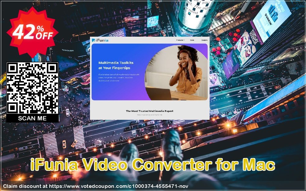 iFunia Video Converter for MAC Coupon, discount iFunia Video Converter for Mac stirring offer code 2023. Promotion: stirring offer code of iFunia Video Converter for Mac 2023