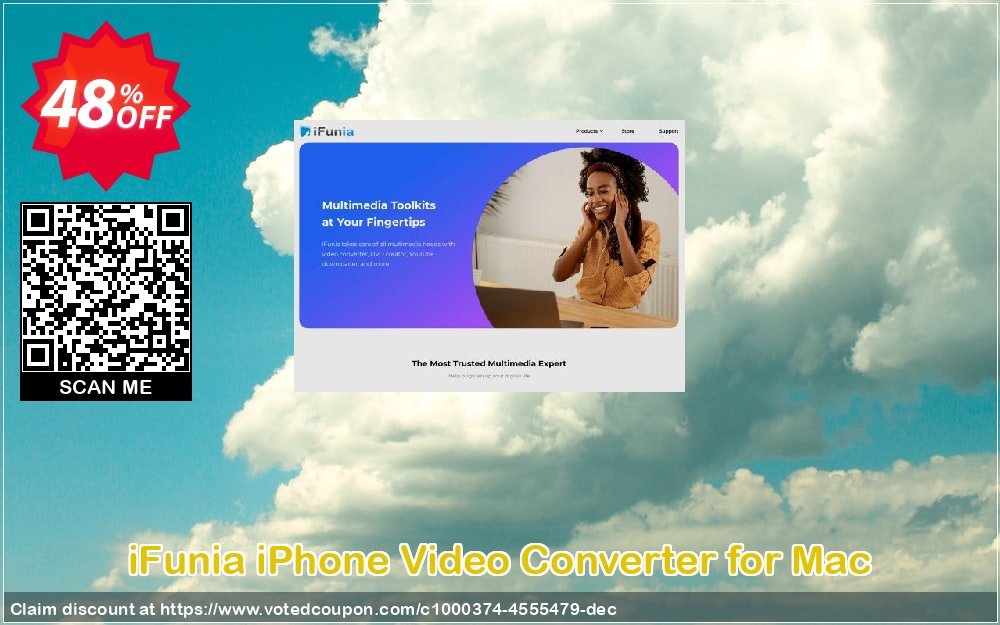 iFunia iPhone Video Converter for MAC Coupon, discount iFunia iPhone Video Converter for Mac awful discount code 2023. Promotion: awful discount code of iFunia iPhone Video Converter for Mac 2023