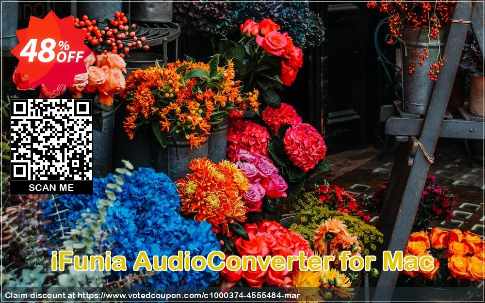 iFunia AudioConverter for MAC Coupon Code May 2024, 48% OFF - VotedCoupon