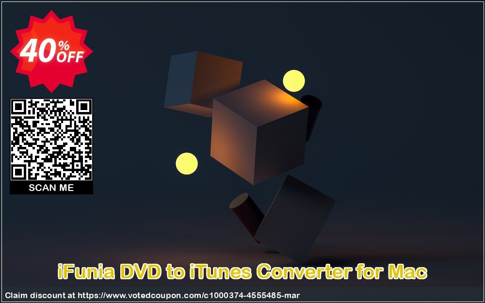 iFunia DVD to iTunes Converter for MAC Coupon Code May 2024, 40% OFF - VotedCoupon