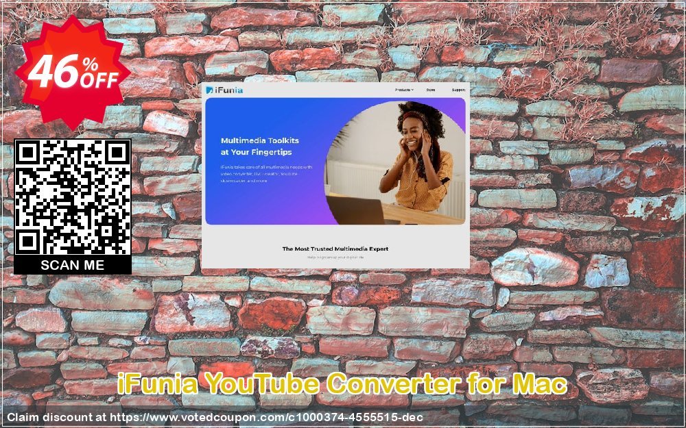 iFunia YouTube Converter for MAC Coupon Code May 2024, 46% OFF - VotedCoupon