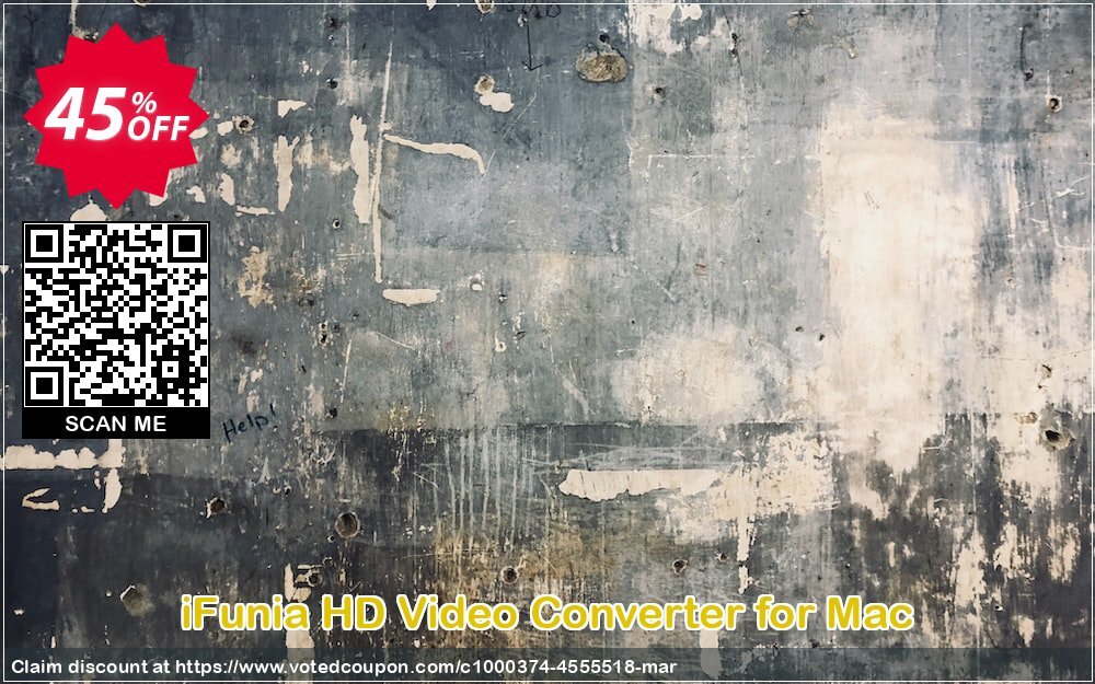 iFunia HD Video Converter for MAC Coupon, discount iFunia HD Video Converter for Mac impressive sales code 2024. Promotion: impressive sales code of iFunia HD Video Converter for Mac 2024