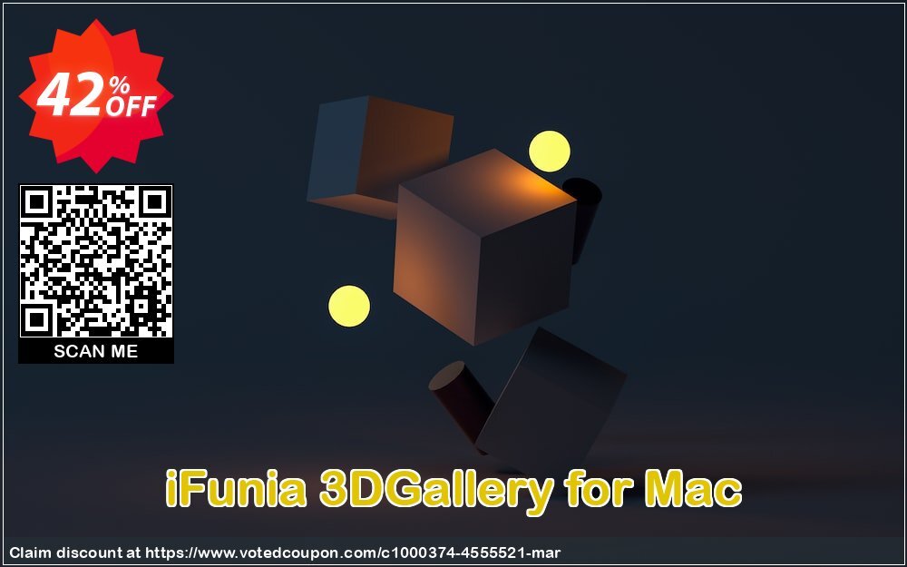 iFunia 3DGallery for MAC Coupon Code May 2024, 42% OFF - VotedCoupon