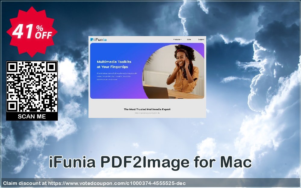 iFunia PDF2Image for MAC Coupon Code May 2024, 41% OFF - VotedCoupon