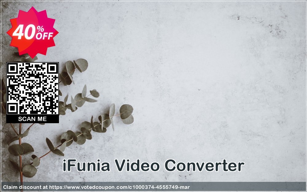 iFunia Video Converter Coupon Code May 2024, 40% OFF - VotedCoupon