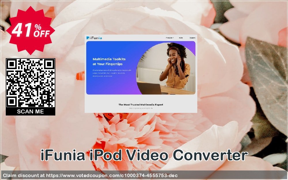 iFunia iPod Video Converter Coupon, discount iFunia iPod Video Converter marvelous promo code 2024. Promotion: marvelous promo code of iFunia iPod Video Converter 2024