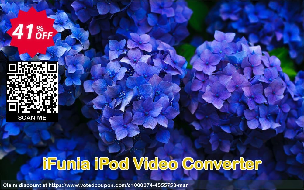 iFunia iPod Video Converter Coupon, discount iFunia iPod Video Converter marvelous promo code 2024. Promotion: marvelous promo code of iFunia iPod Video Converter 2024