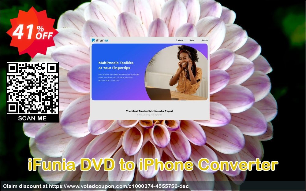 iFunia DVD to iPhone Converter Coupon, discount iFunia DVD to iPhone Converter awful sales code 2023. Promotion: awful sales code of iFunia DVD to iPhone Converter 2023