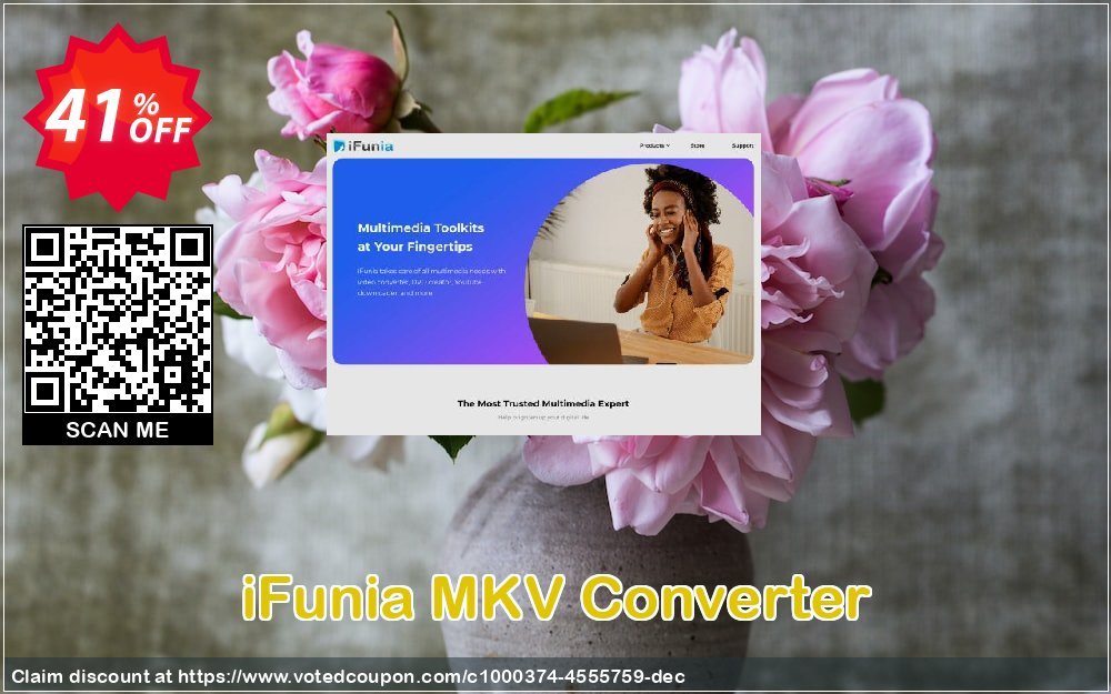 iFunia MKV Converter Coupon, discount iFunia MKV Converter best discount code 2024. Promotion: best discount code of iFunia MKV Converter 2024