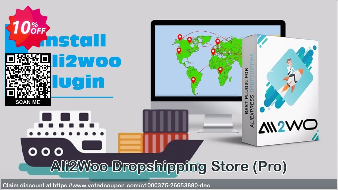 Ali2Woo Dropshipping Store, Pro  Coupon, discount Dropshipping Store - Pro Best offer code 2023. Promotion: Best offer code of Dropshipping Store - Pro 2023