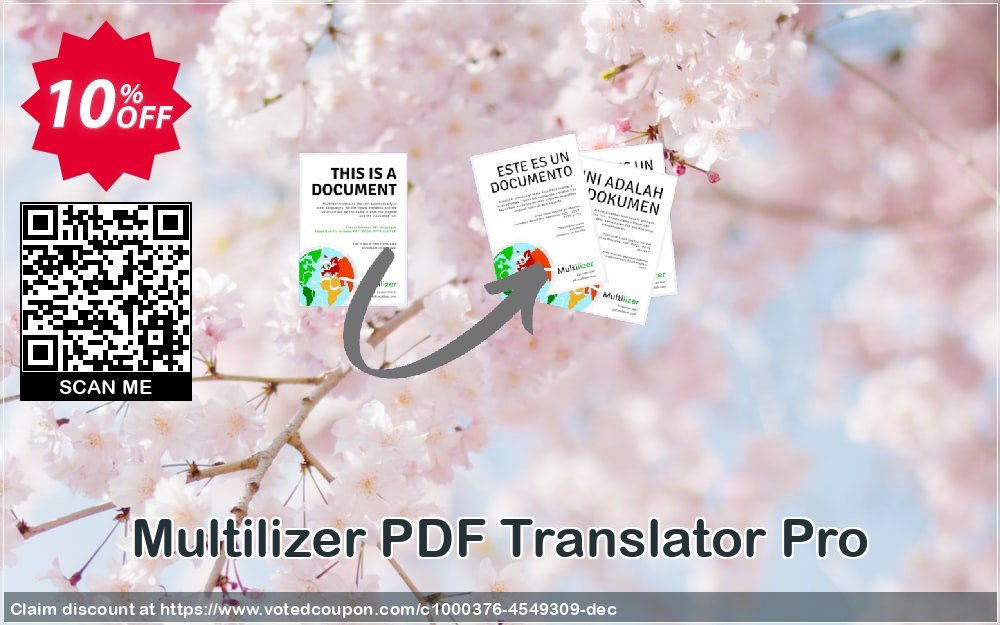 Multilizer PDF Translator Pro Coupon, discount Multilizer PDF Translator Pro formidable sales code 2023. Promotion: formidable sales code of Multilizer PDF Translator Pro 2023