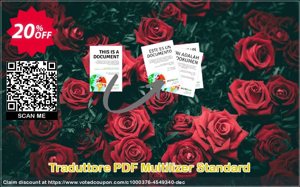 Traduttore PDF Multilizer Standard Coupon, discount Traduttore PDF Multilizer Standard amazing discount code 2023. Promotion: amazing discount code of Traduttore PDF Multilizer Standard 2023