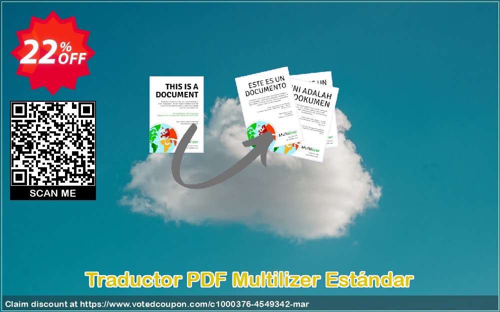 Traductor PDF Multilizer Estándar Coupon Code May 2024, 22% OFF - VotedCoupon