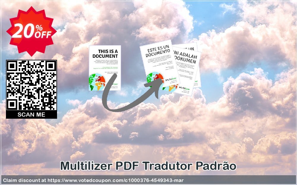 Multilizer PDF Tradutor Padrão Coupon, discount Multilizer PDF Tradutor Padrão big promotions code 2024. Promotion: big promotions code of Multilizer PDF Tradutor Padrão 2024