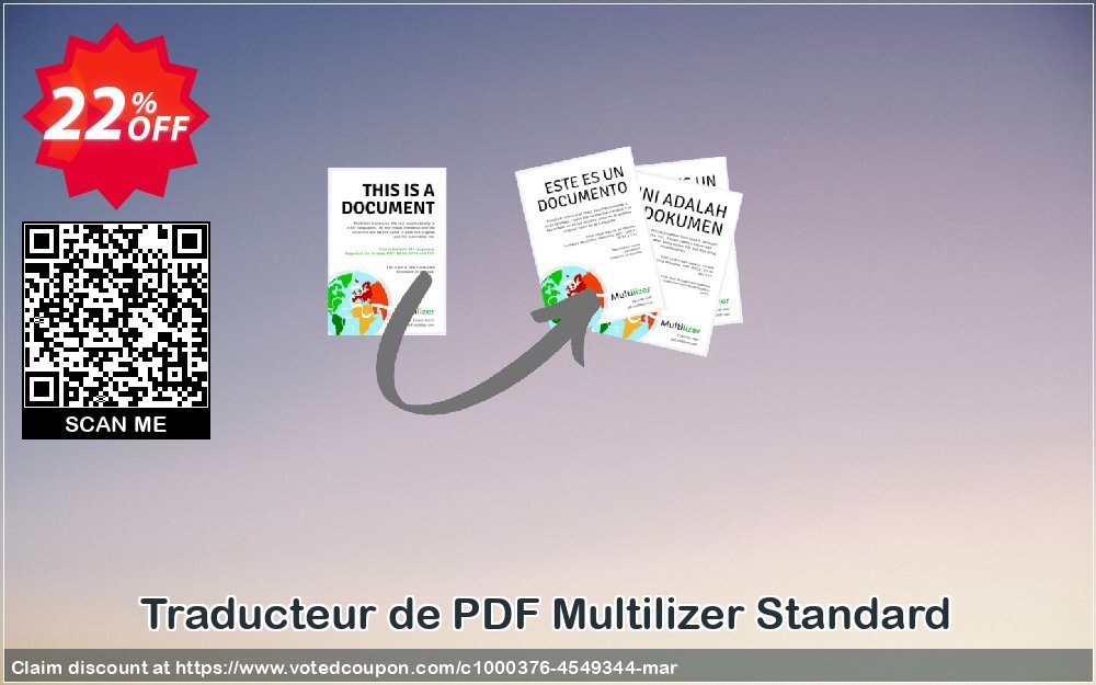 Traducteur de PDF Multilizer Standard Coupon, discount Traducteur de PDF Multilizer Standard hottest sales code 2024. Promotion: hottest sales code of Traducteur de PDF Multilizer Standard 2024