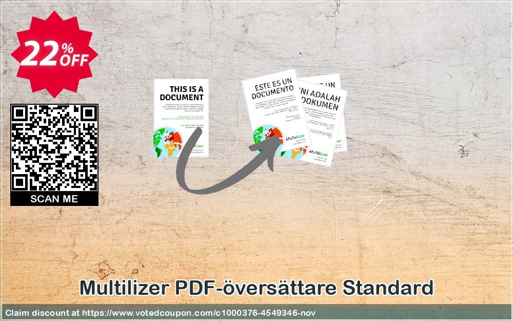 Multilizer PDF-översättare Standard Coupon, discount Multilizer PDF-översättare Standard exclusive offer code 2023. Promotion: exclusive offer code of Multilizer PDF-översättare Standard 2023