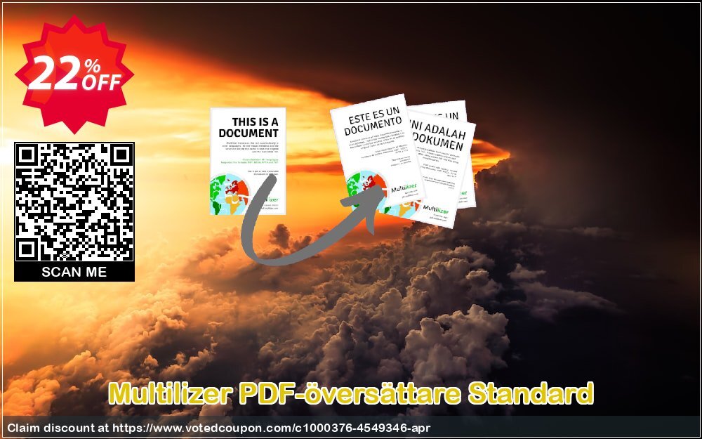 Multilizer PDF-översättare Standard Coupon Code May 2024, 22% OFF - VotedCoupon