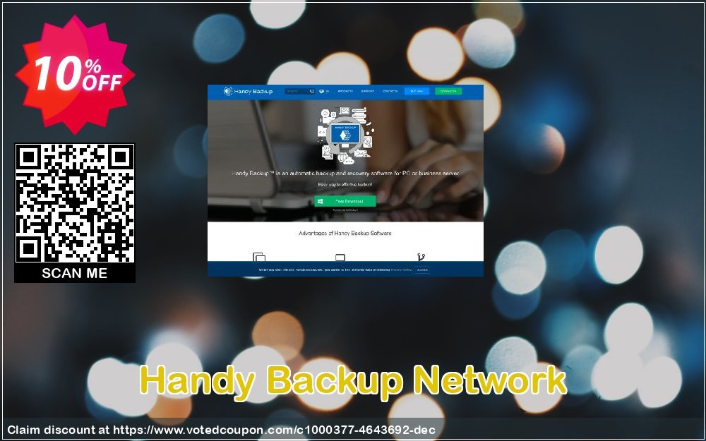 Handy Backup Network Coupon, discount Handy Backup Network exclusive offer code 2023. Promotion: exclusive offer code of Handy Backup Network 2023