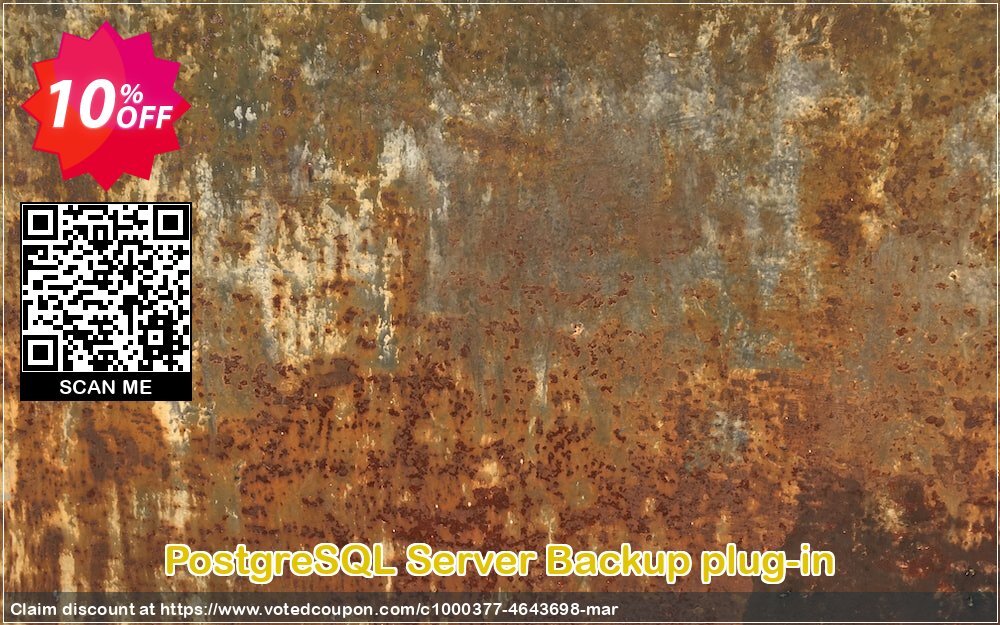 PostgreSQL Server Backup plug-in Coupon Code Apr 2024, 10% OFF - VotedCoupon