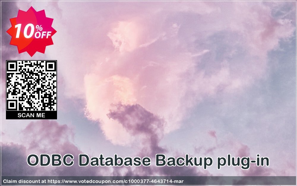 ODBC Database Backup plug-in Coupon, discount ODBC Database Backup plug-in special discount code 2024. Promotion: special discount code of ODBC Database Backup plug-in 2024