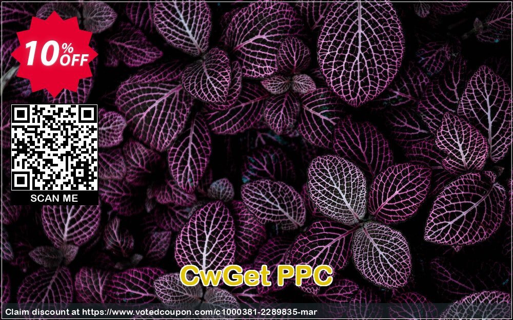 CwGet PPC Coupon, discount CwGet PPC formidable sales code 2024. Promotion: formidable sales code of CwGet PPC 2024