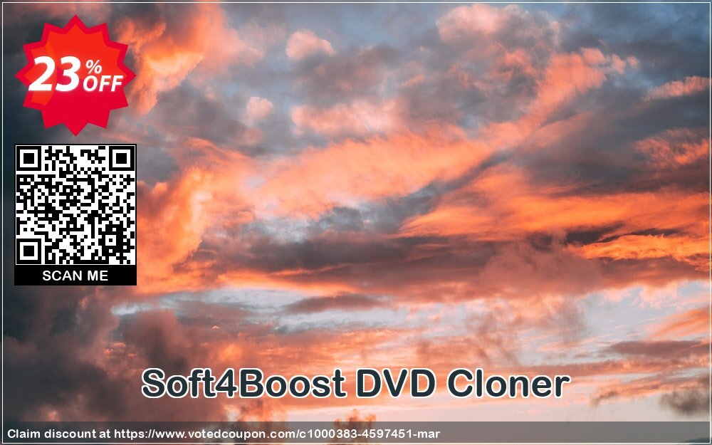 Soft4Boost DVD Cloner Coupon Code Apr 2024, 23% OFF - VotedCoupon