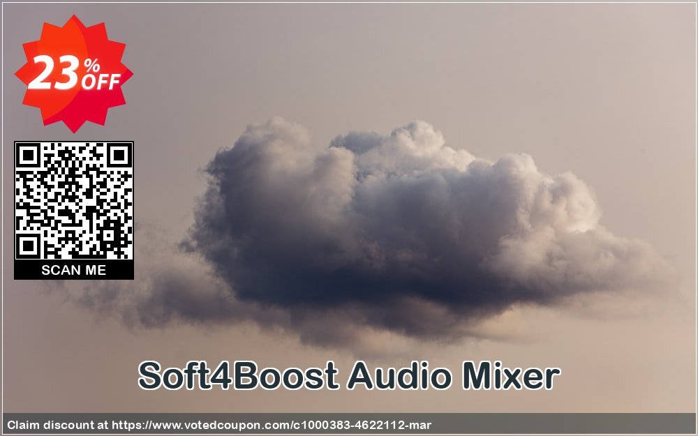 Soft4Boost Audio Mixer Coupon, discount Soft4Boost Audio Mixer amazing discount code 2024. Promotion: amazing discount code of Soft4Boost Audio Mixer 2024