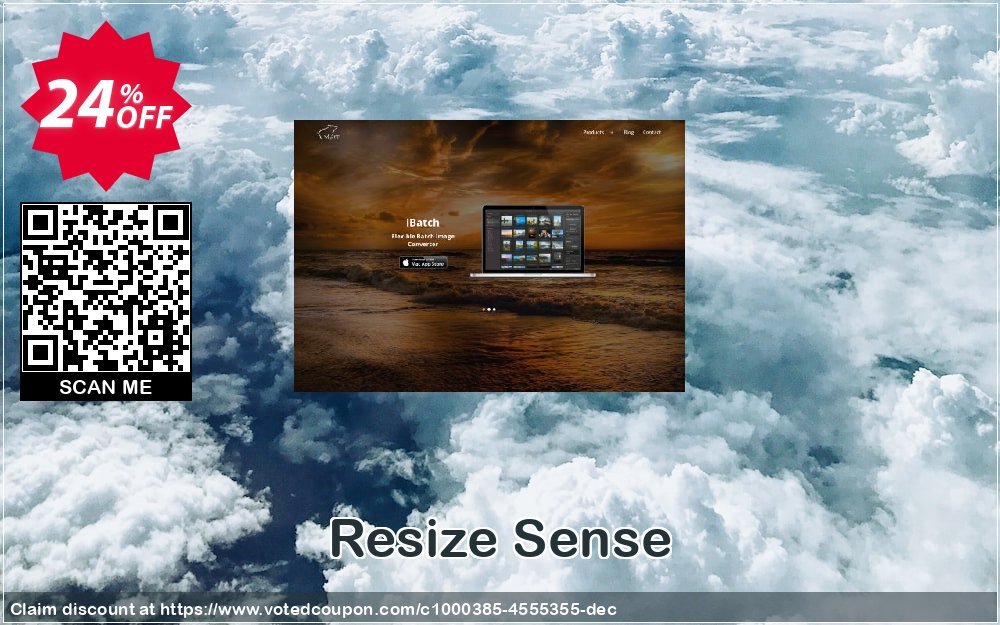 Resize Sense Coupon, discount Resize Sense staggering promo code 2023. Promotion: staggering promo code of Resize Sense 2023