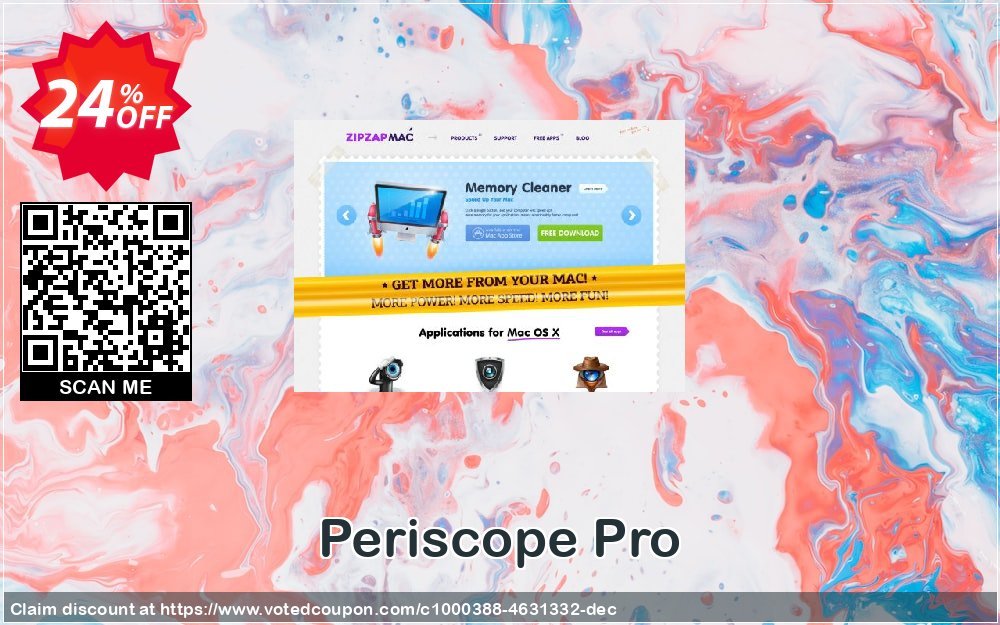 Periscope Pro Coupon, discount Periscope Pro marvelous discount code 2023. Promotion: marvelous discount code of Periscope Pro 2023