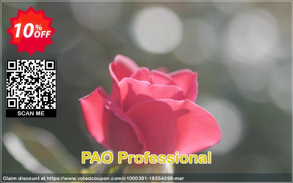 PAO Professional Coupon Code May 2024, 10% OFF - VotedCoupon