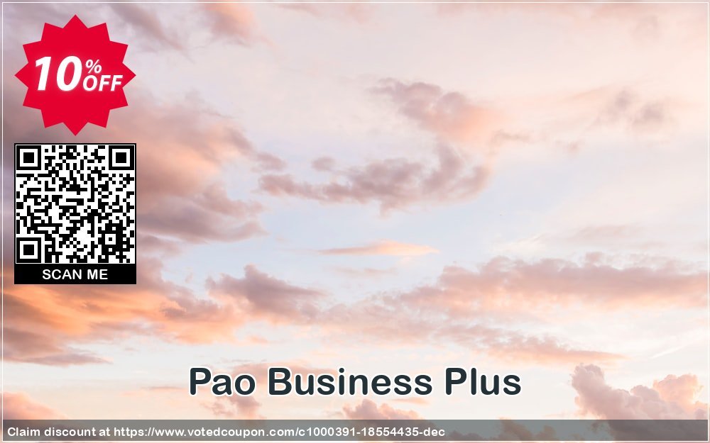 Pao Business Plus Coupon, discount Pao Business Plus hottest offer code 2023. Promotion: hottest offer code of Pao Business Plus 2023