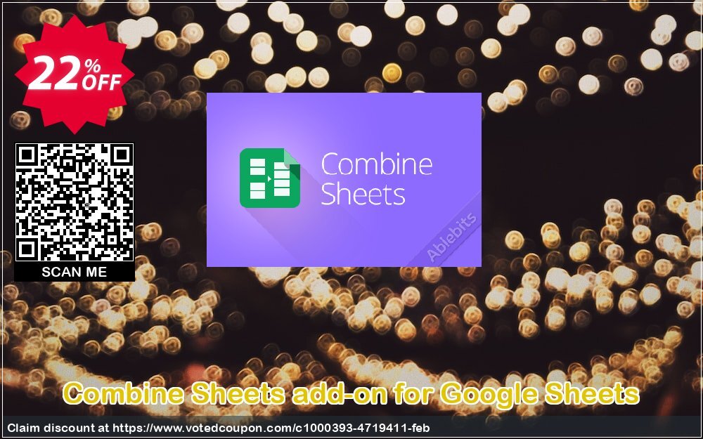 Combine Sheets add-on for Google Sheets Coupon Code May 2024, 22% OFF - VotedCoupon