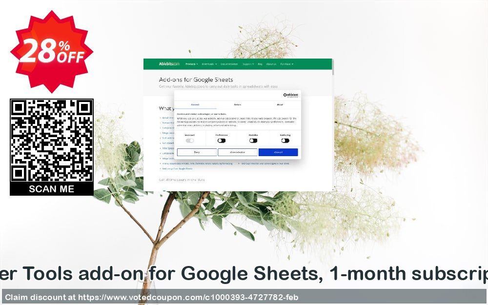 Power Tools add-on for Google Sheets, 1-month subscription Coupon, discount Power Tools add-on for Google Sheets, 1-month subscription wonderful deals code 2024. Promotion: wonderful deals code of Power Tools add-on for Google Sheets, 1-month subscription 2024