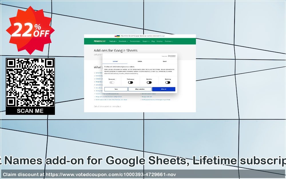 Split Names add-on for Google Sheets, Lifetime subscription Coupon, discount Split Names add-on for Google Sheets, Lifetime subscription super promo code 2024. Promotion: super promo code of Split Names add-on for Google Sheets, Lifetime subscription 2024
