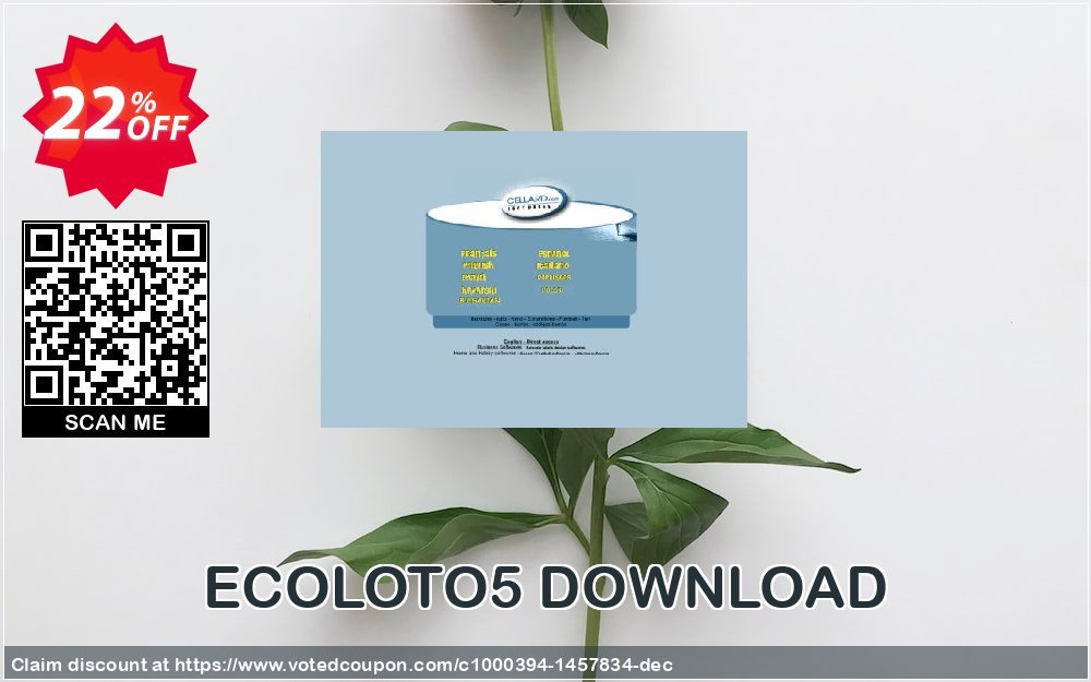 ECOLOTO5 DOWNLOAD Coupon, discount ECOLOTO5 DOWNLOAD fearsome discounts code 2023. Promotion: fearsome discounts code of ECOLOTO5 DOWNLOAD 2023