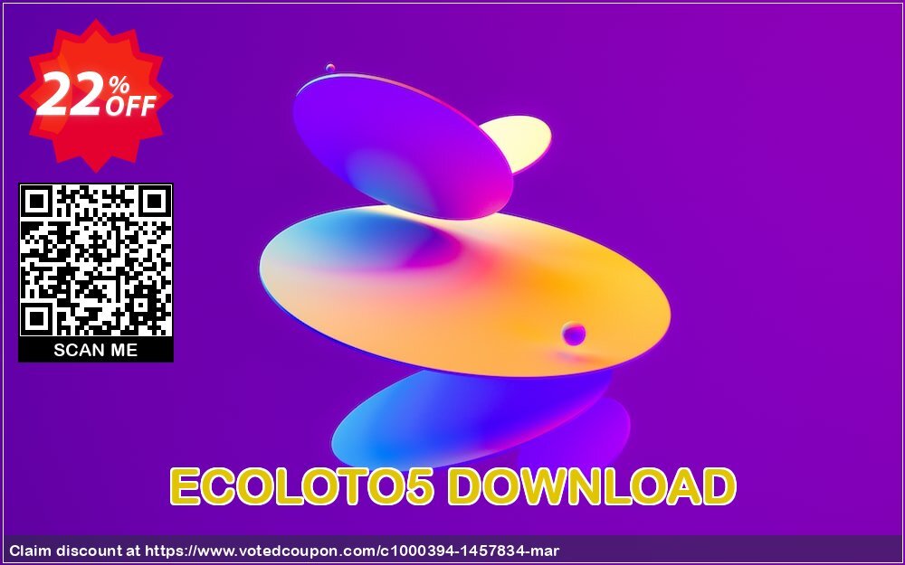 ECOLOTO5 DOWNLOAD Coupon Code Apr 2024, 22% OFF - VotedCoupon