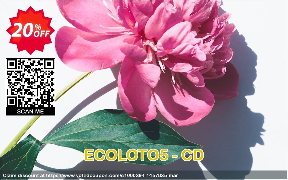 ECOLOTO5 - CD Coupon, discount ECOLOTO5 - CD dreaded promotions code 2024. Promotion: dreaded promotions code of ECOLOTO5 - CD 2024