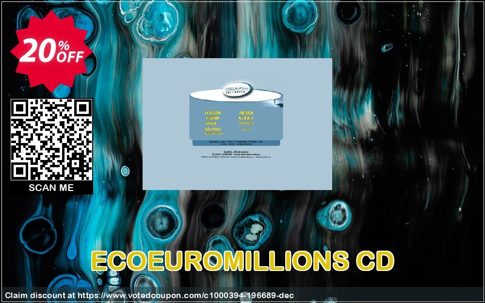 ECOEUROMILLIONS CD Coupon, discount ECOEUROMILLIONS CD awesome deals code 2023. Promotion: awesome deals code of ECOEUROMILLIONS CD 2023