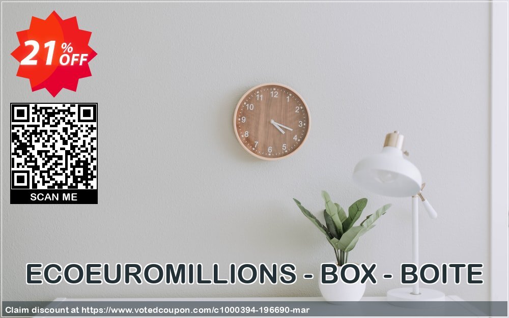 ECOEUROMILLIONS - BOX - BOITE Coupon, discount ECOEUROMILLIONS - BOX - BOITE wonderful offer code 2024. Promotion: wonderful offer code of ECOEUROMILLIONS - BOX - BOITE 2024